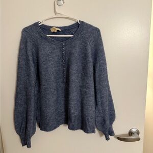 Blue Sezane sweater